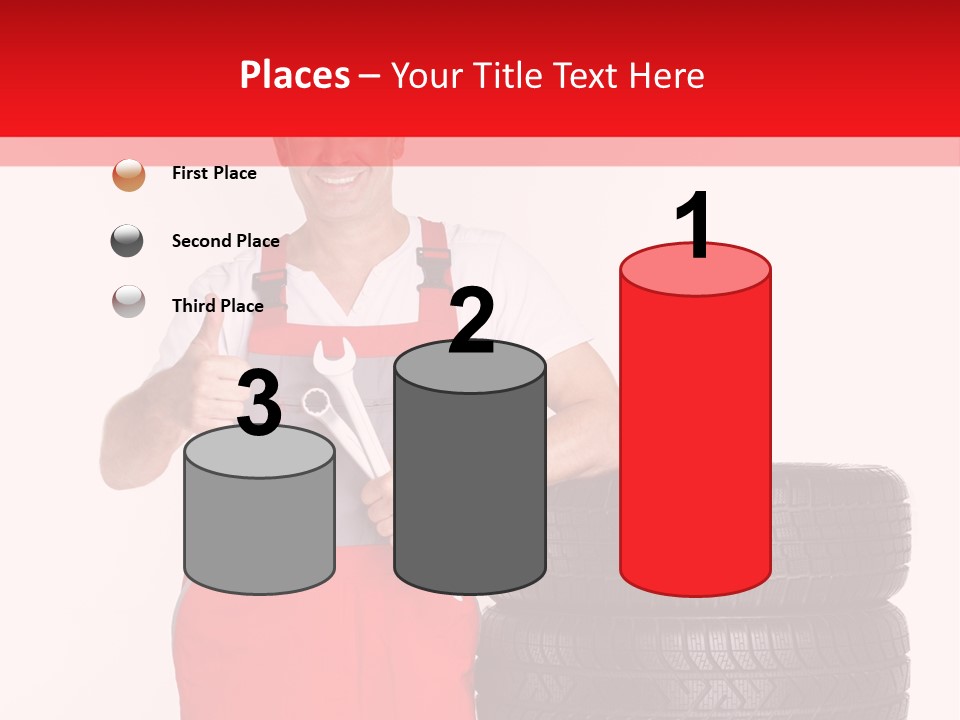 Freckle Rubber Car PowerPoint Template