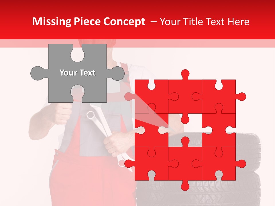 Freckle Rubber Car PowerPoint Template