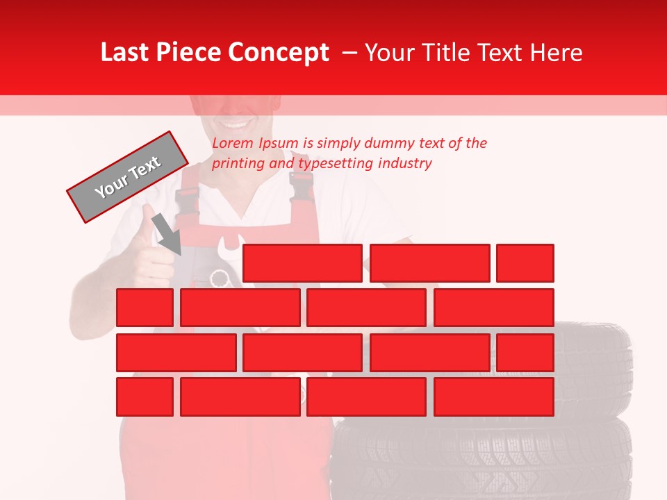 Freckle Rubber Car PowerPoint Template