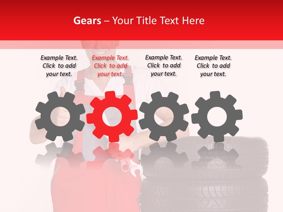 Freckle Rubber Car PowerPoint Template