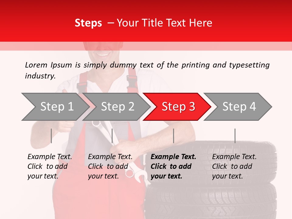 Freckle Rubber Car PowerPoint Template