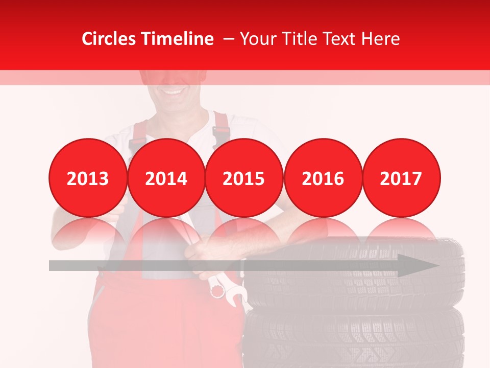 Freckle Rubber Car PowerPoint Template