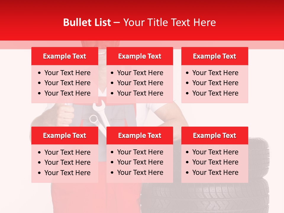 Freckle Rubber Car PowerPoint Template