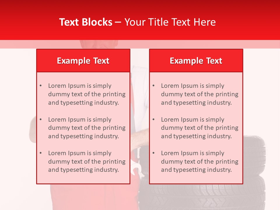 Freckle Rubber Car PowerPoint Template