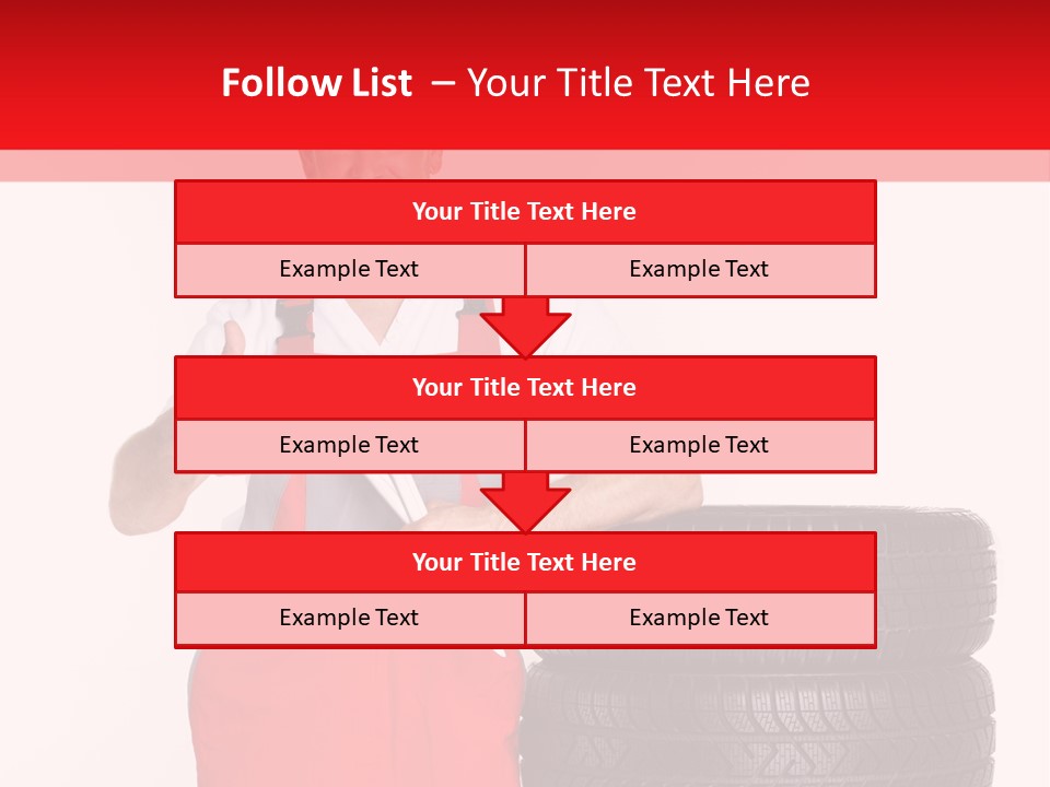 Freckle Rubber Car PowerPoint Template