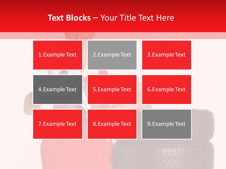 Freckle Rubber Car PowerPoint Template