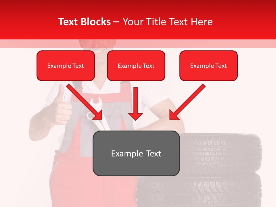 Freckle Rubber Car PowerPoint Template