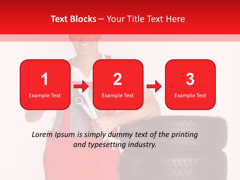 Freckle Rubber Car PowerPoint Template