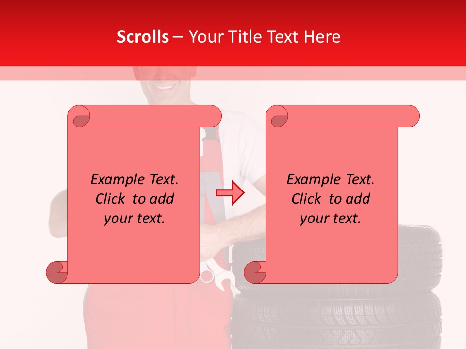 Freckle Rubber Car PowerPoint Template