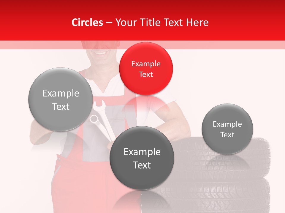 Freckle Rubber Car PowerPoint Template