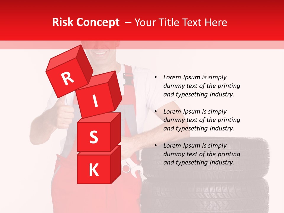 Freckle Rubber Car PowerPoint Template