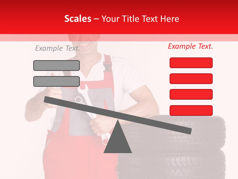 Freckle Rubber Car PowerPoint Template