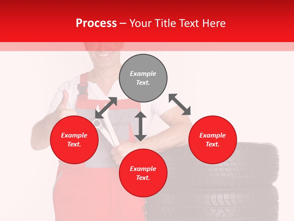 Freckle Rubber Car PowerPoint Template