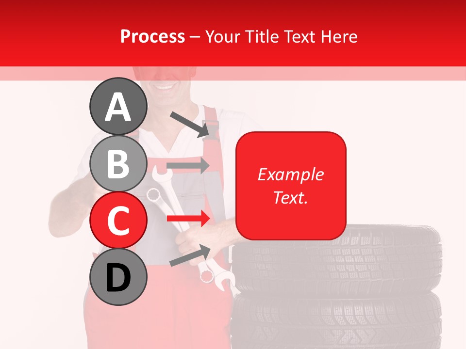 Freckle Rubber Car PowerPoint Template