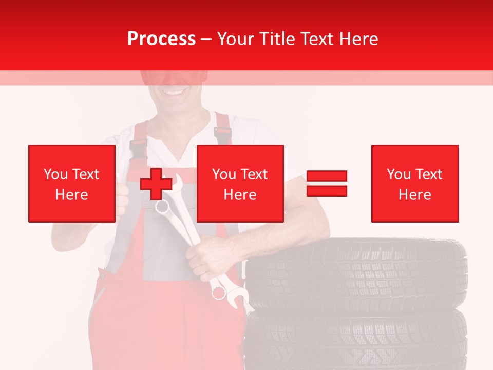 Freckle Rubber Car PowerPoint Template