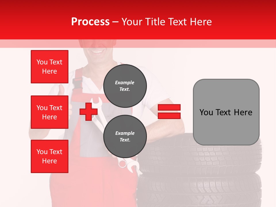 Freckle Rubber Car PowerPoint Template