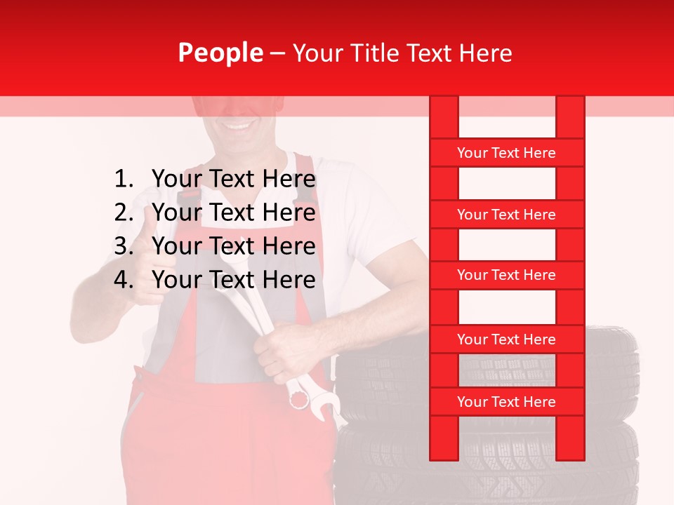 Freckle Rubber Car PowerPoint Template