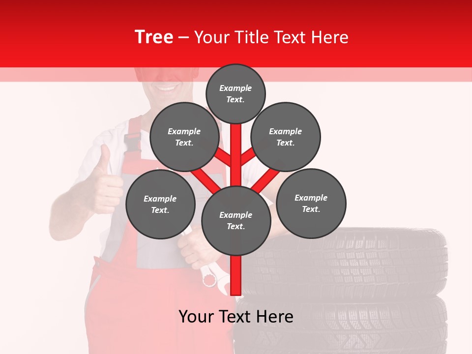 Freckle Rubber Car PowerPoint Template