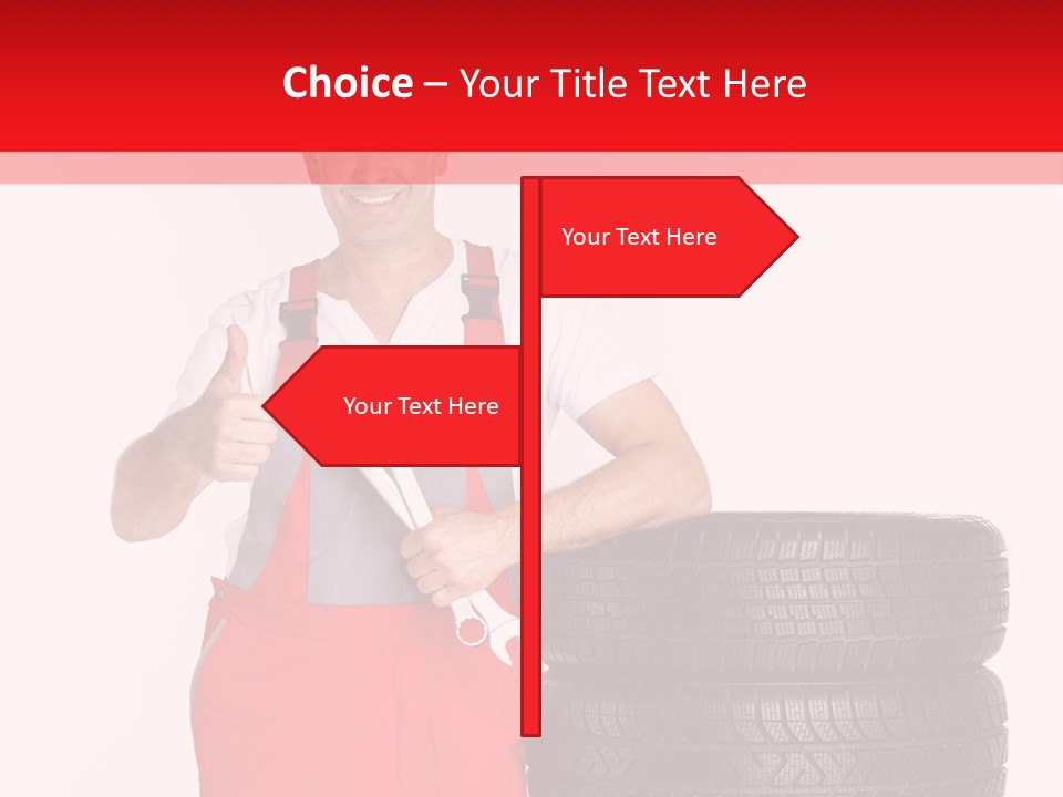 Freckle Rubber Car PowerPoint Template