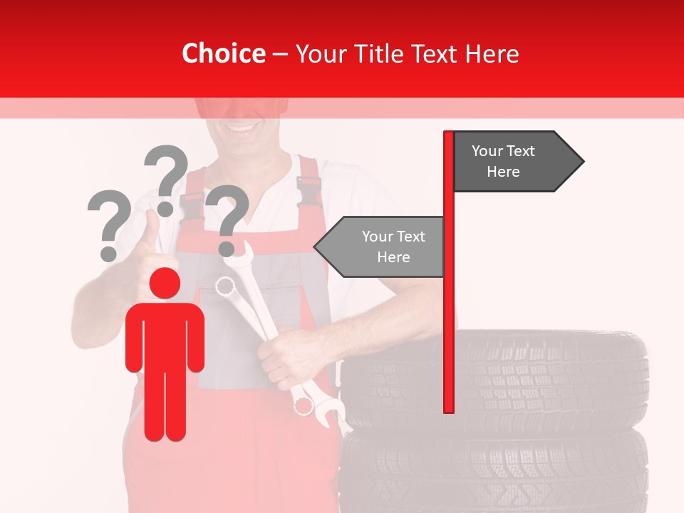 Freckle Rubber Car PowerPoint Template