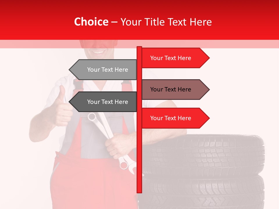 Freckle Rubber Car PowerPoint Template