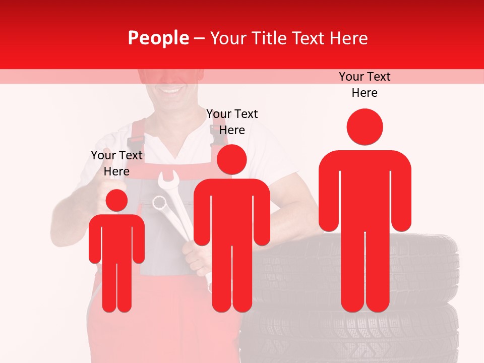 Freckle Rubber Car PowerPoint Template