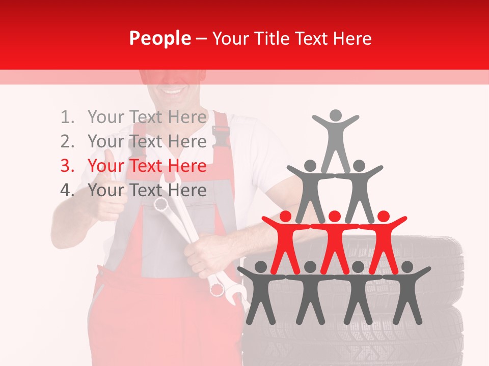 Freckle Rubber Car PowerPoint Template