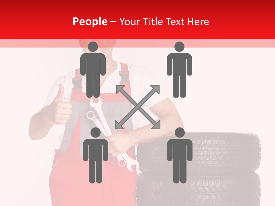 Freckle Rubber Car PowerPoint Template