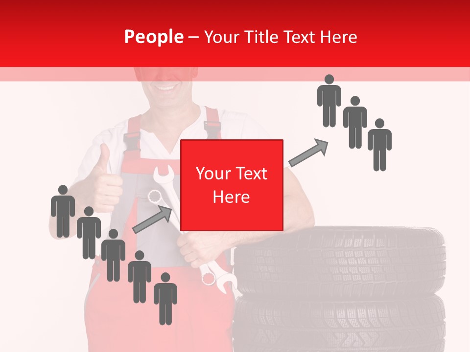 Freckle Rubber Car PowerPoint Template