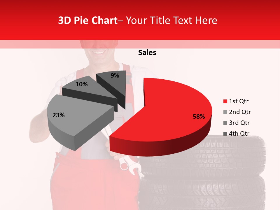 Freckle Rubber Car PowerPoint Template