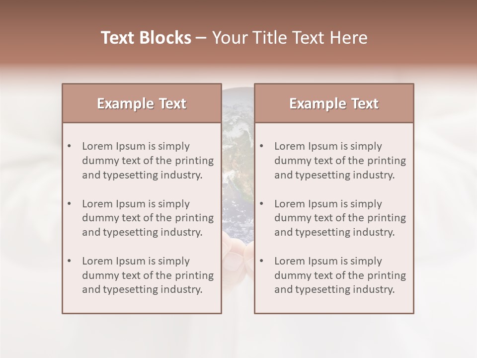 Energy Protect Trust PowerPoint Template