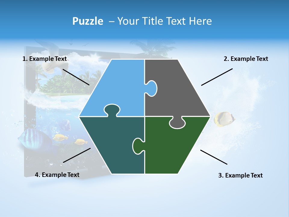 Electronic Clouds Resolution PowerPoint Template