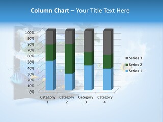 Electronic Clouds Resolution PowerPoint Template