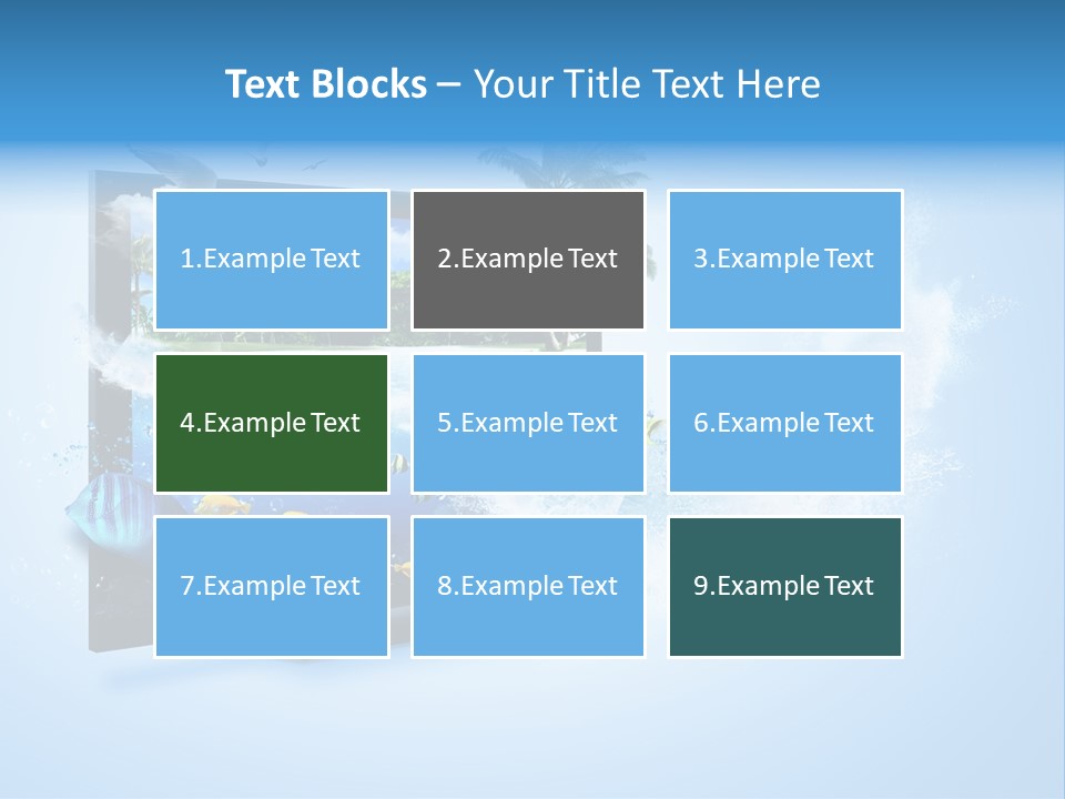 Electronic Clouds Resolution PowerPoint Template