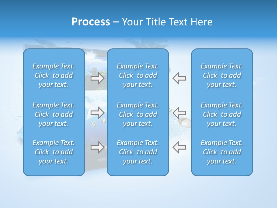 Electronic Clouds Resolution PowerPoint Template