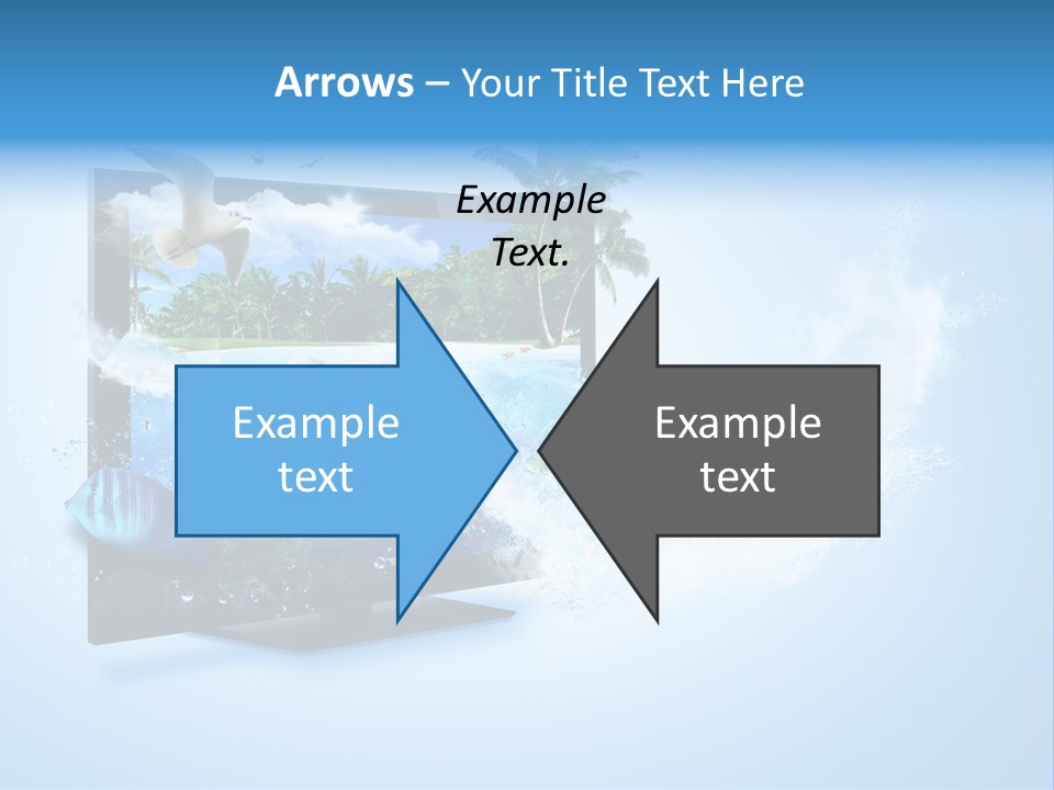 Electronic Clouds Resolution PowerPoint Template