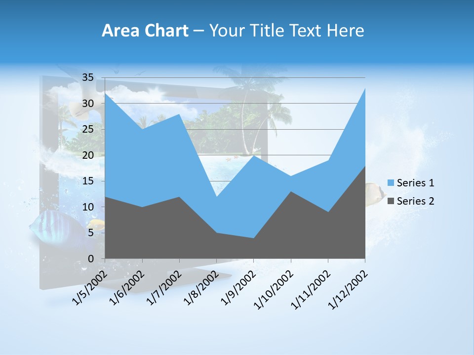 Electronic Clouds Resolution PowerPoint Template