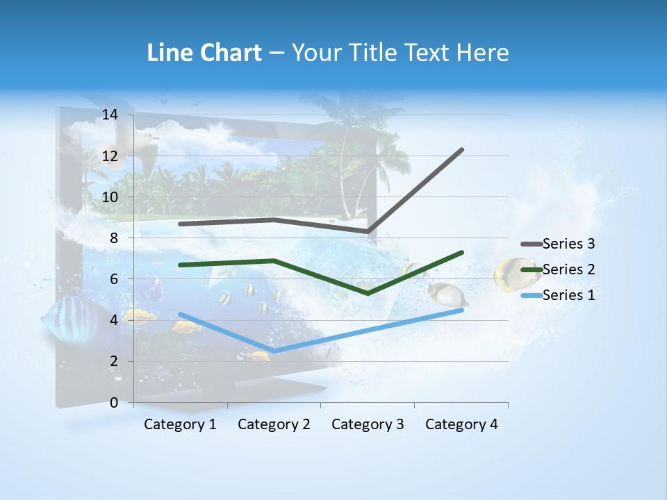 Electronic Clouds Resolution PowerPoint Template