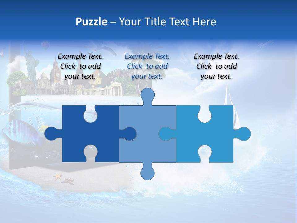 Architecture New York Pyramids PowerPoint Template