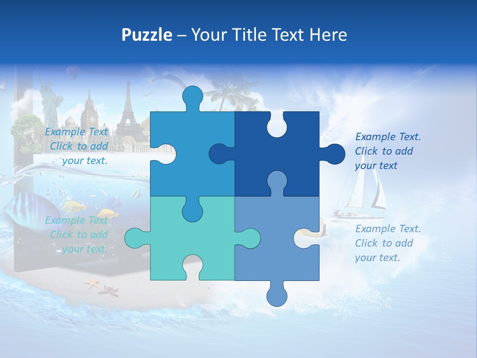 Architecture New York Pyramids PowerPoint Template