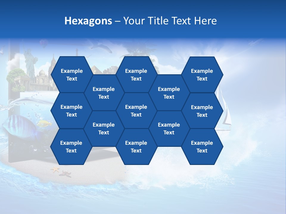 Architecture New York Pyramids PowerPoint Template