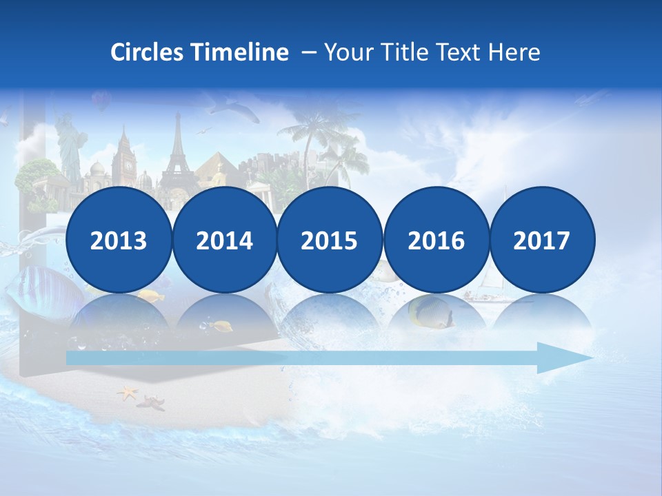 Architecture New York Pyramids PowerPoint Template