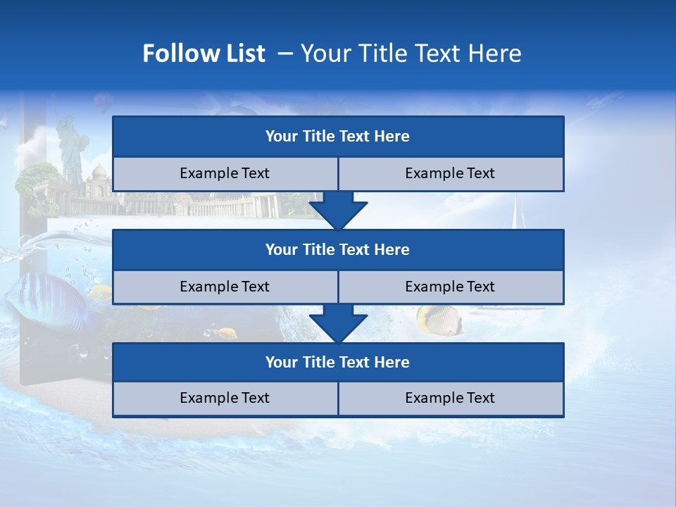 Architecture New York Pyramids PowerPoint Template