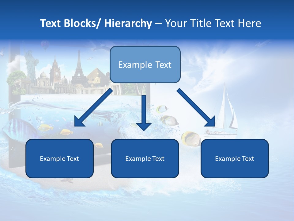 Architecture New York Pyramids PowerPoint Template