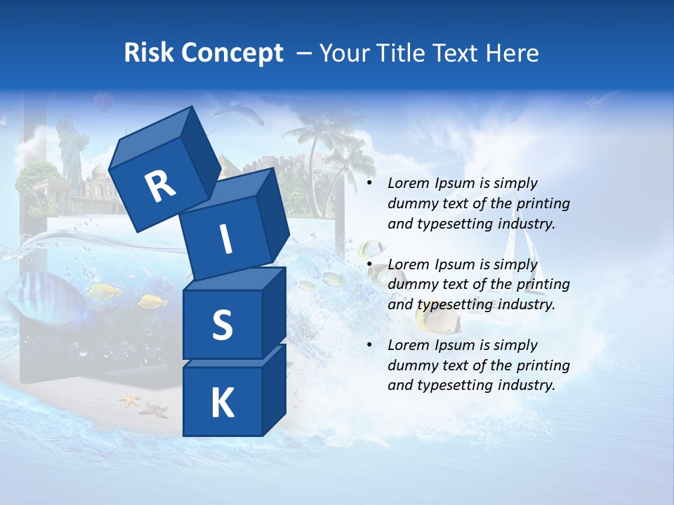 Architecture New York Pyramids PowerPoint Template