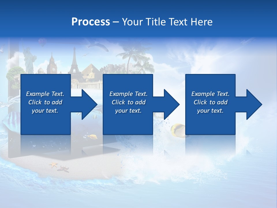 Architecture New York Pyramids PowerPoint Template