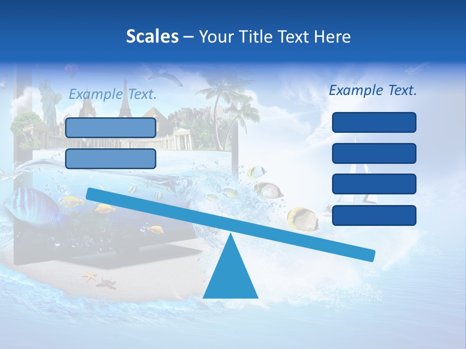 Architecture New York Pyramids PowerPoint Template