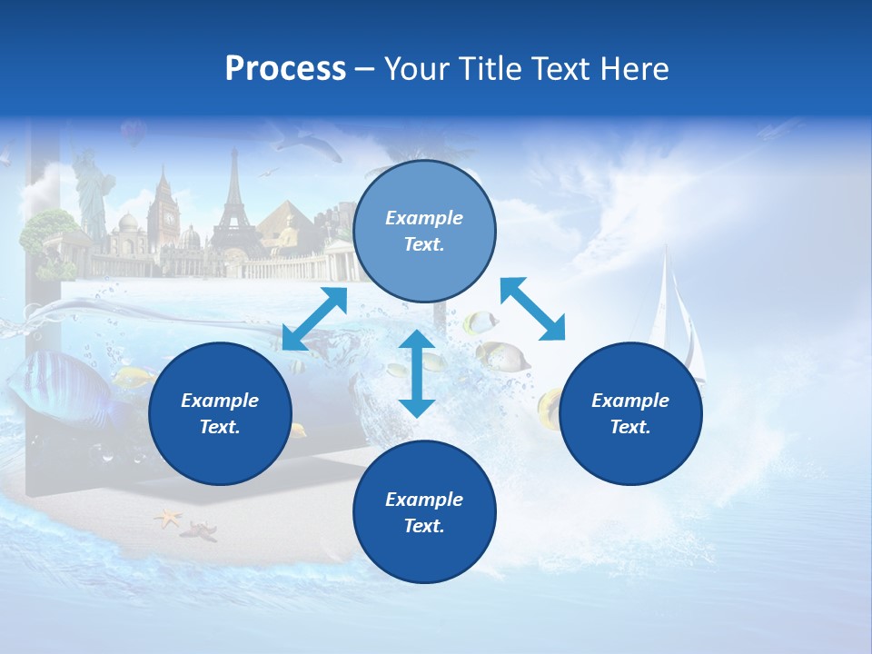 Architecture New York Pyramids PowerPoint Template