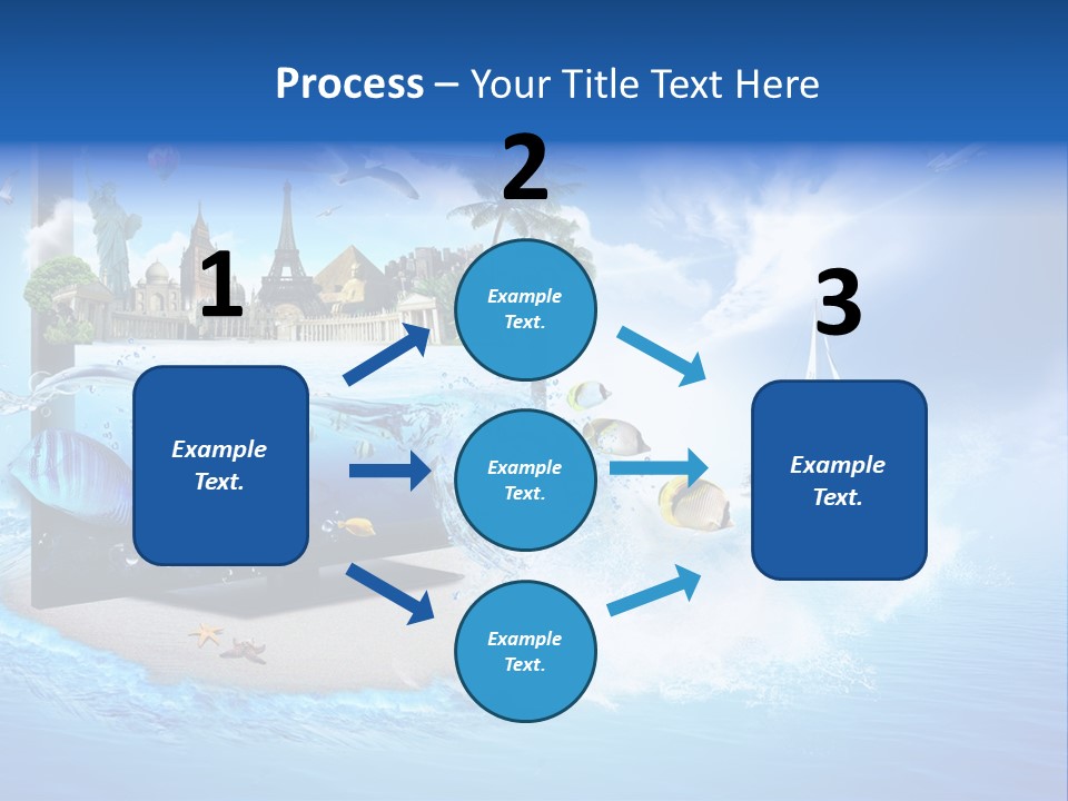 Architecture New York Pyramids PowerPoint Template