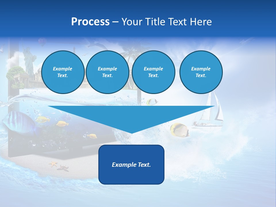 Architecture New York Pyramids PowerPoint Template